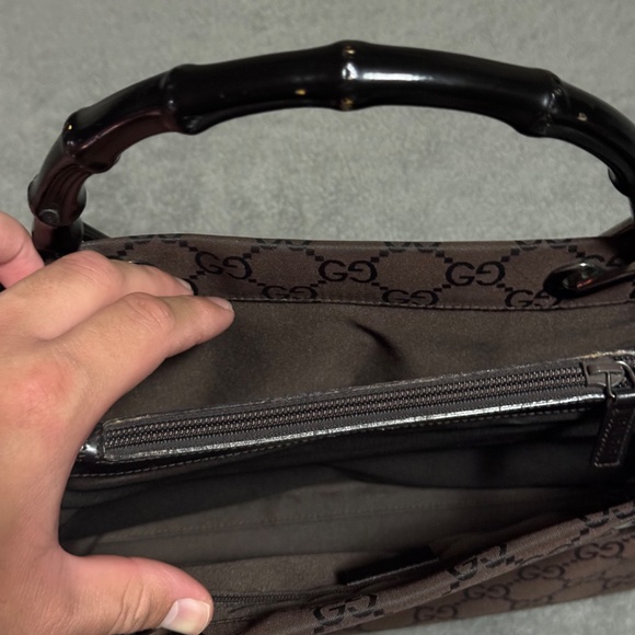 Gucci Bamboo handle tote bag - Picture 4 of 5